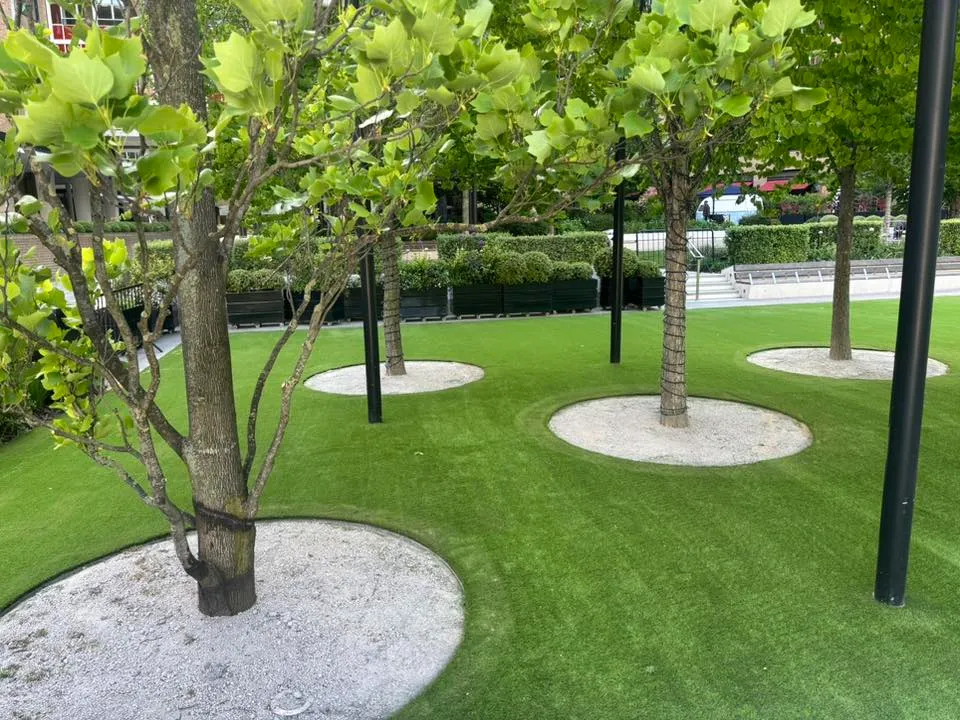 long artificial grass