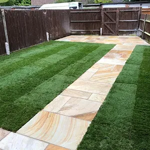 light brown patio