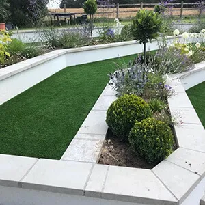 white patio