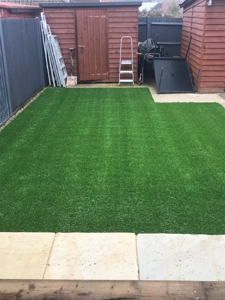 small patch of grass